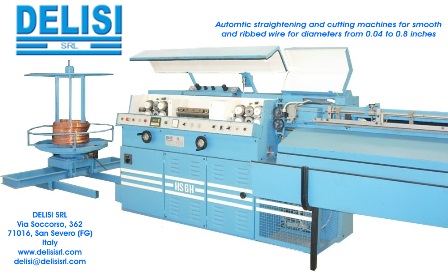 HS8H – Enderezadora y cortadora automática de alambre